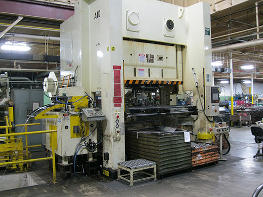 progressive press stamping services